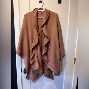 Dusty Pink Poncho